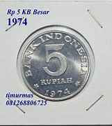 Harga Uang 5 Rupiah 1974