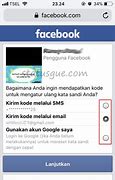 Lupa Kata Sandi Fb Lewat Google